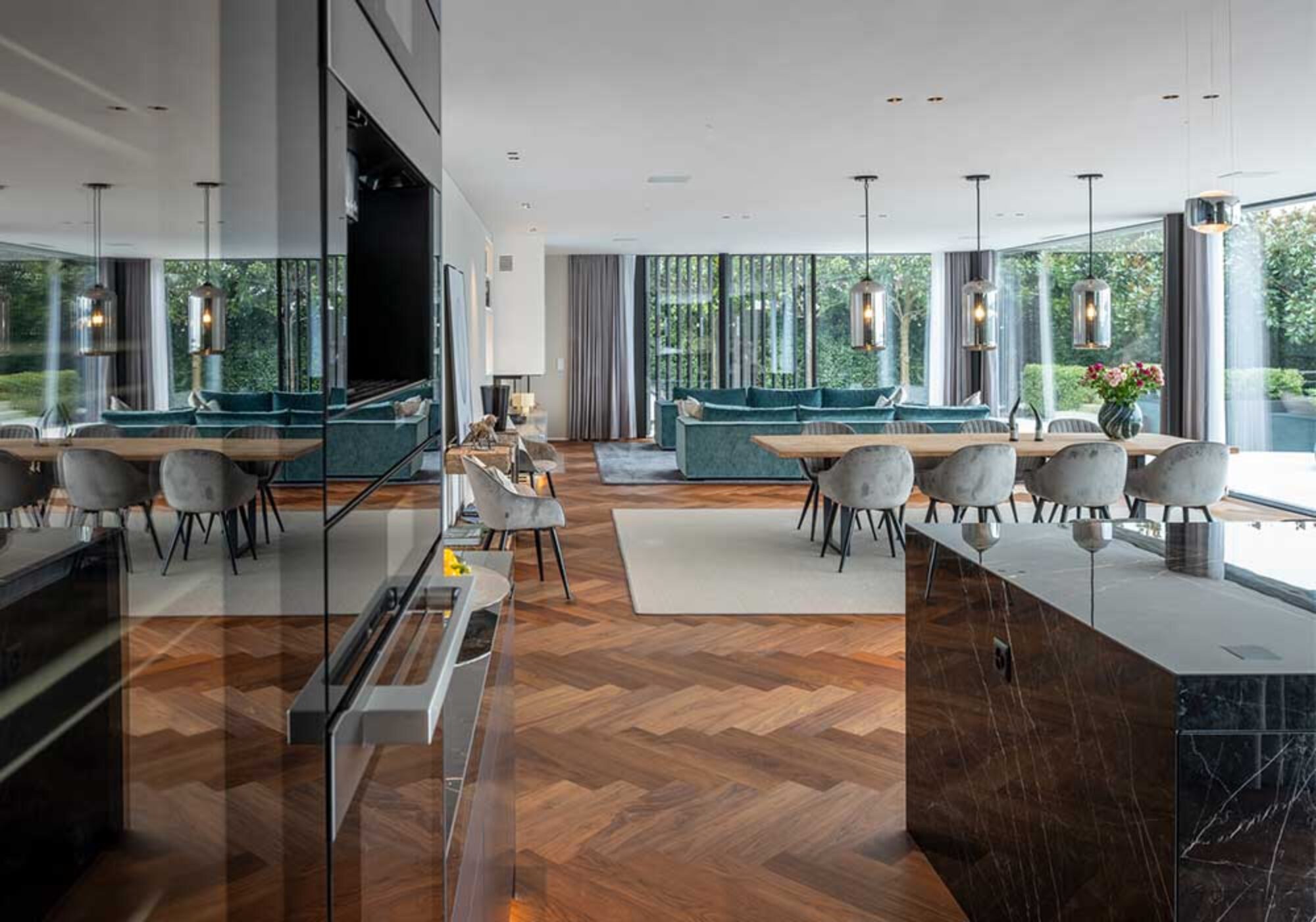 720 Grad Architekten - Wohnhaus mit Pool